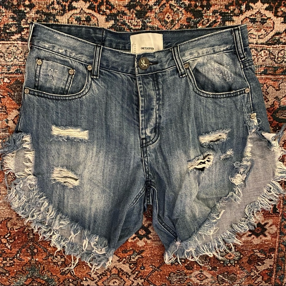 One Teaspoon Frankies Cut-off shorts